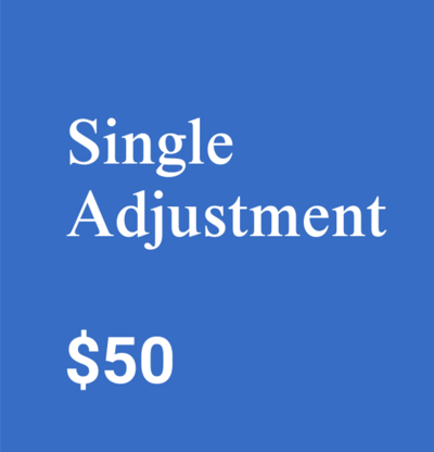 Adjustment Pricing